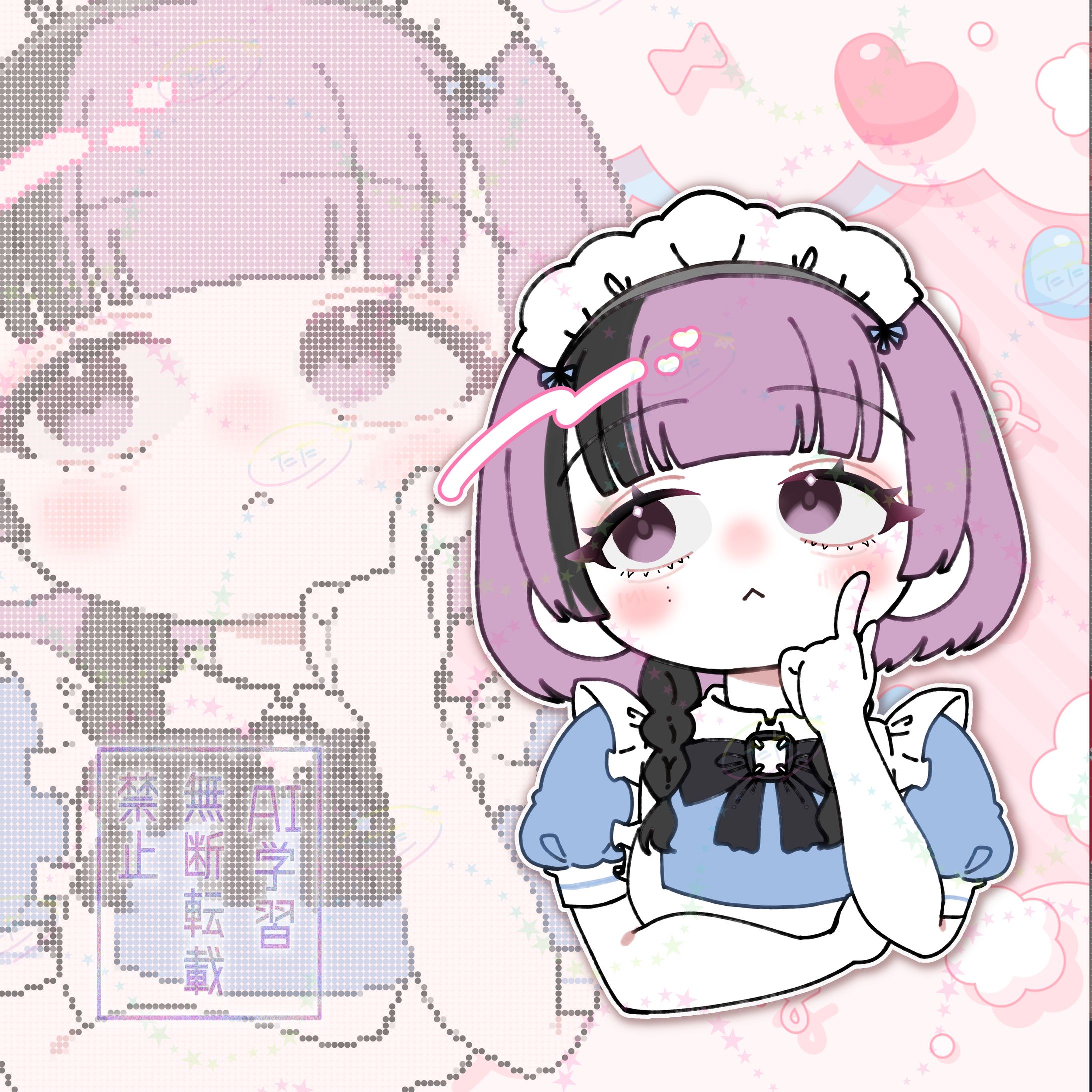 依頼イラスト（SD）-1