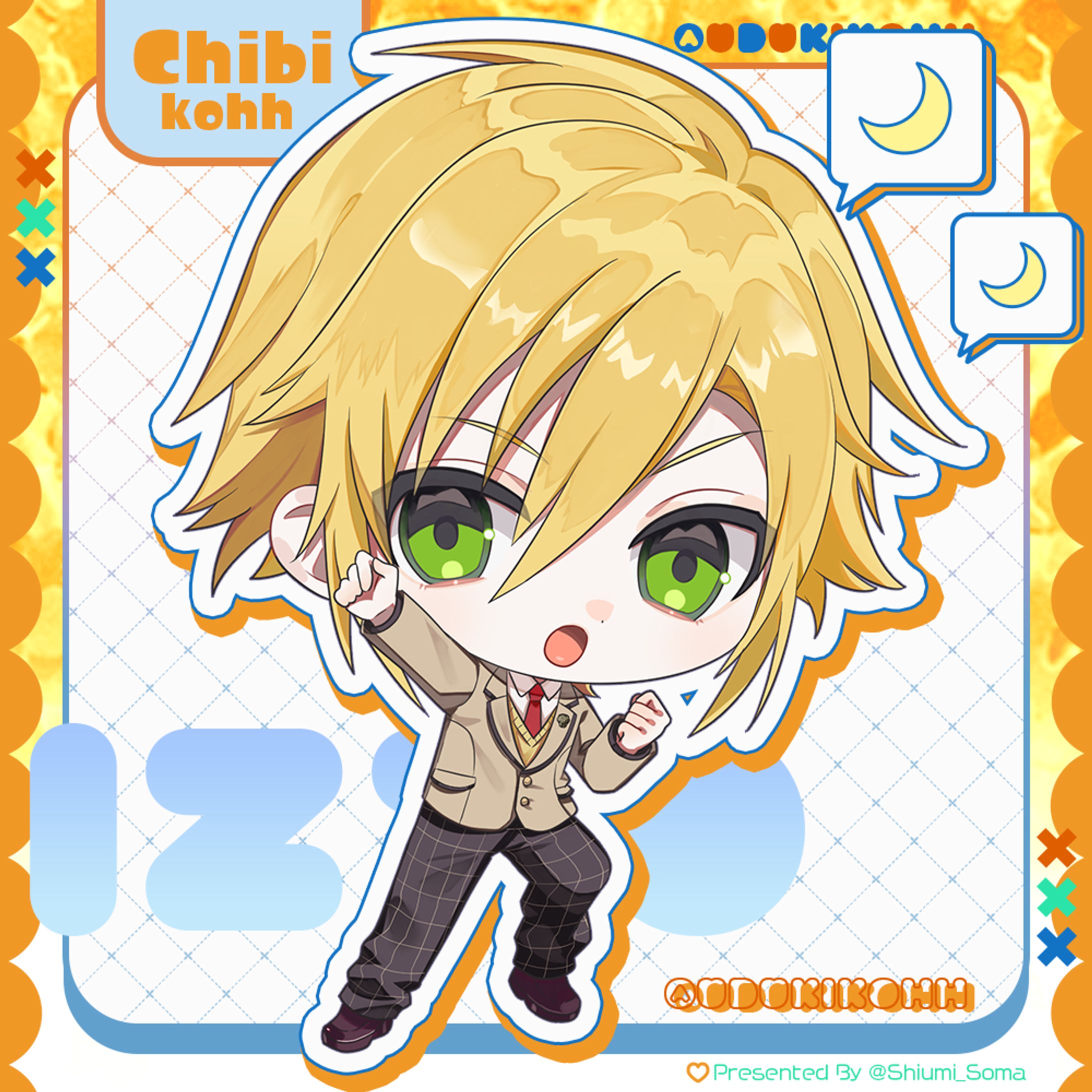 【FA】卯月コウ デフォルメイラスト-1