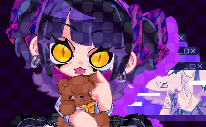 グッズ用、お仕事イラスト