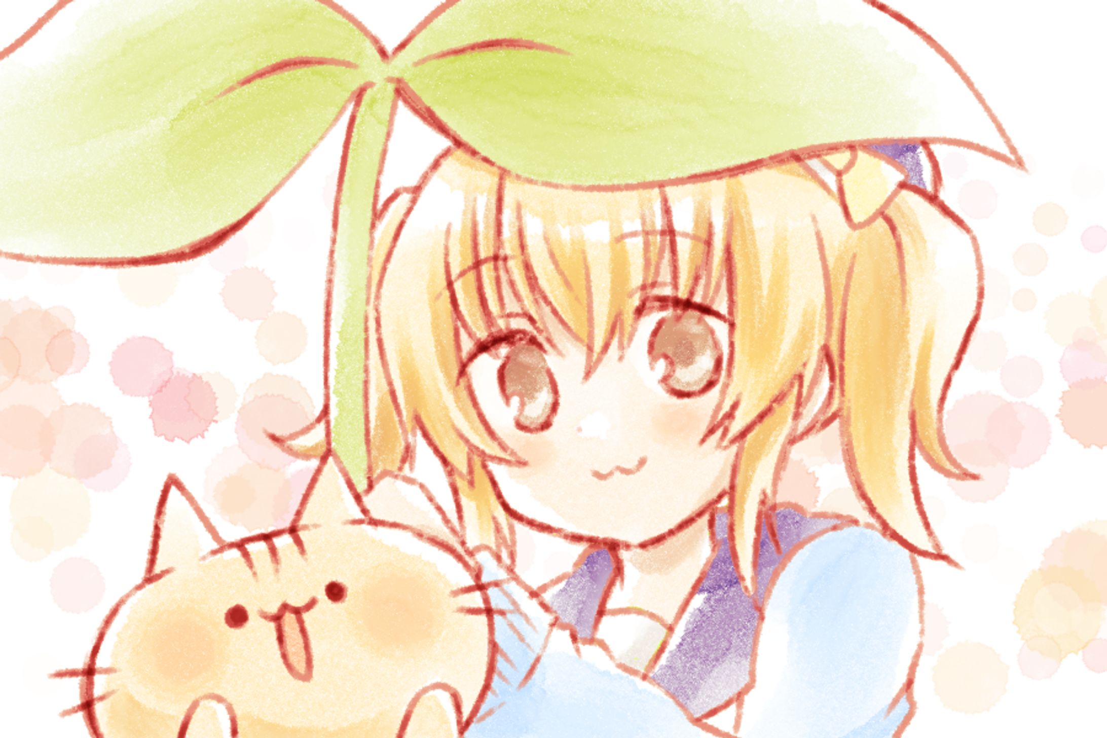 【一枚絵】ゆるめなイラスト/閏月ナコ(VTuber)-1