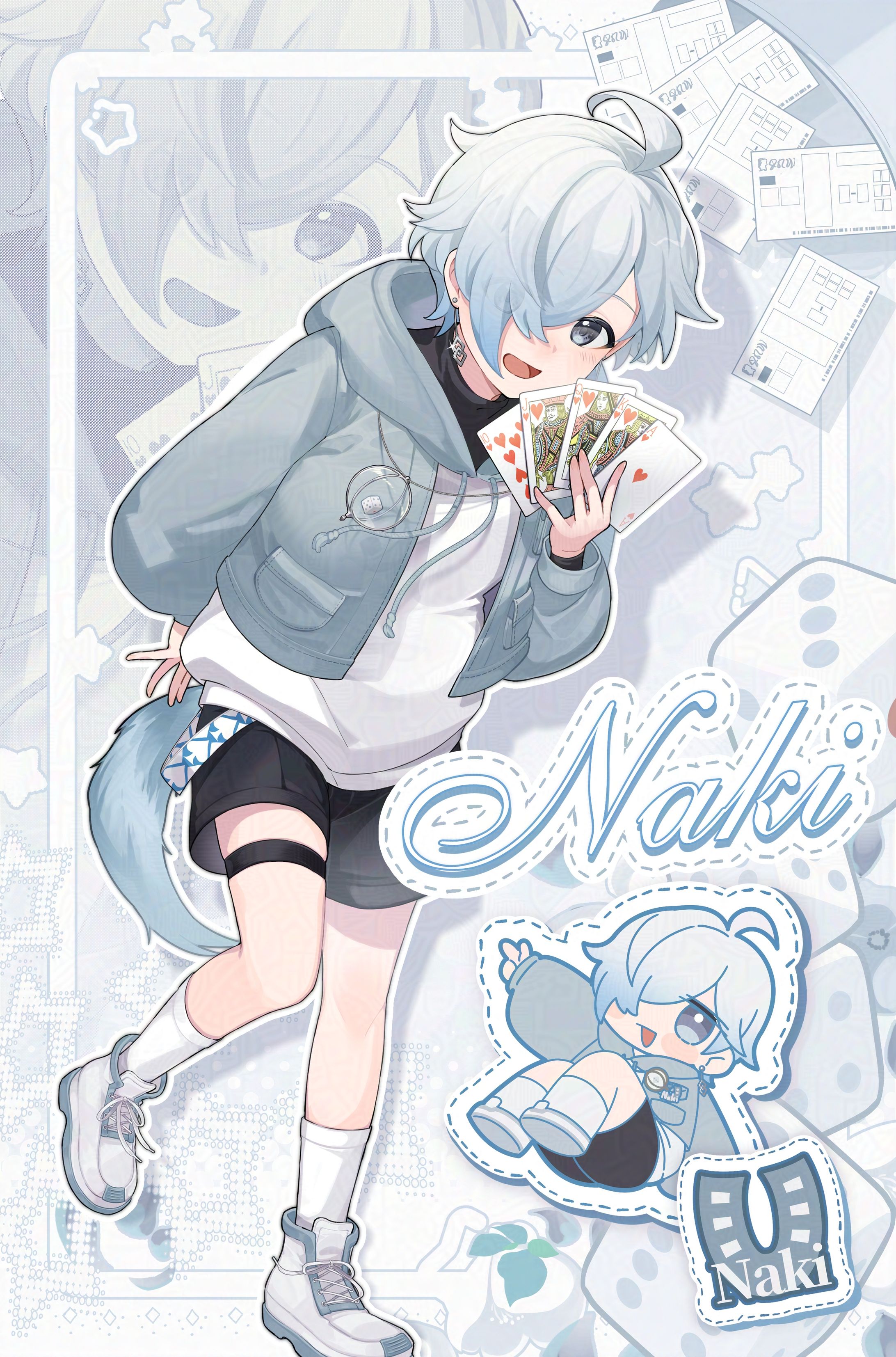 【character_design】ナキ様/design＆Arts-1