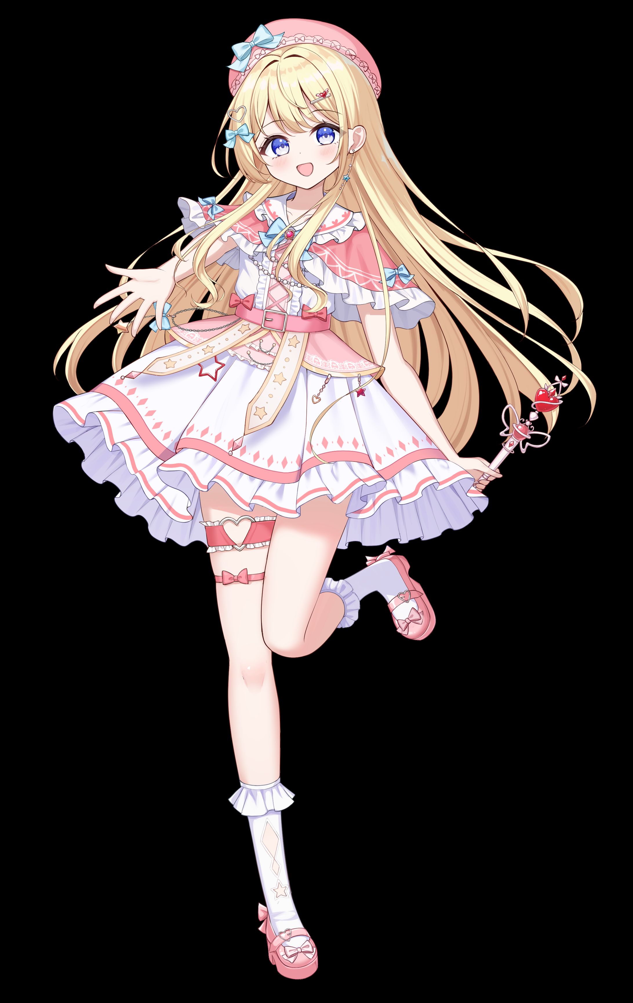 宮園ゆな様Live2D立ち絵、キービジュル-1