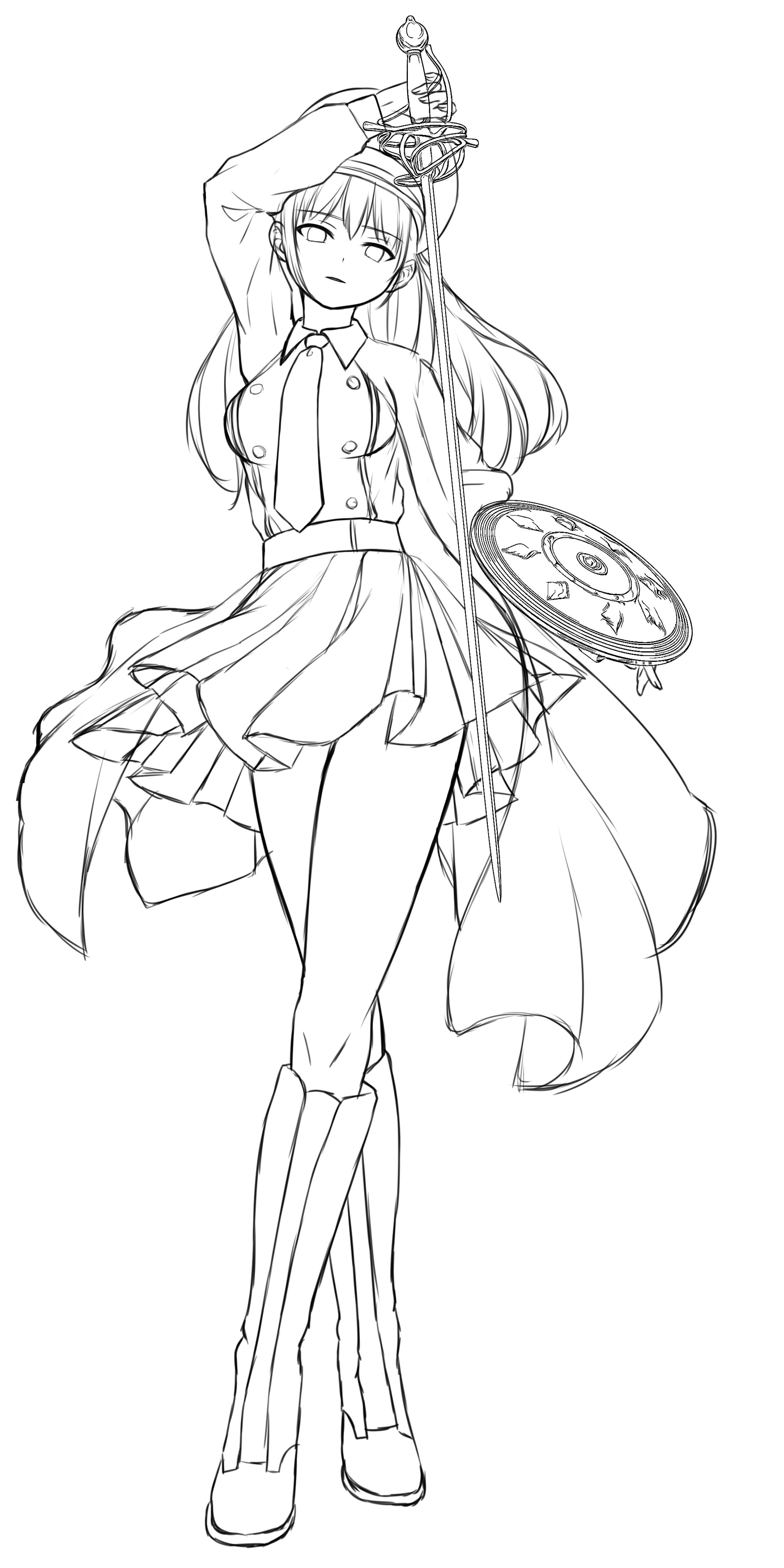 TRPG配信用立ち絵ご依頼-1
