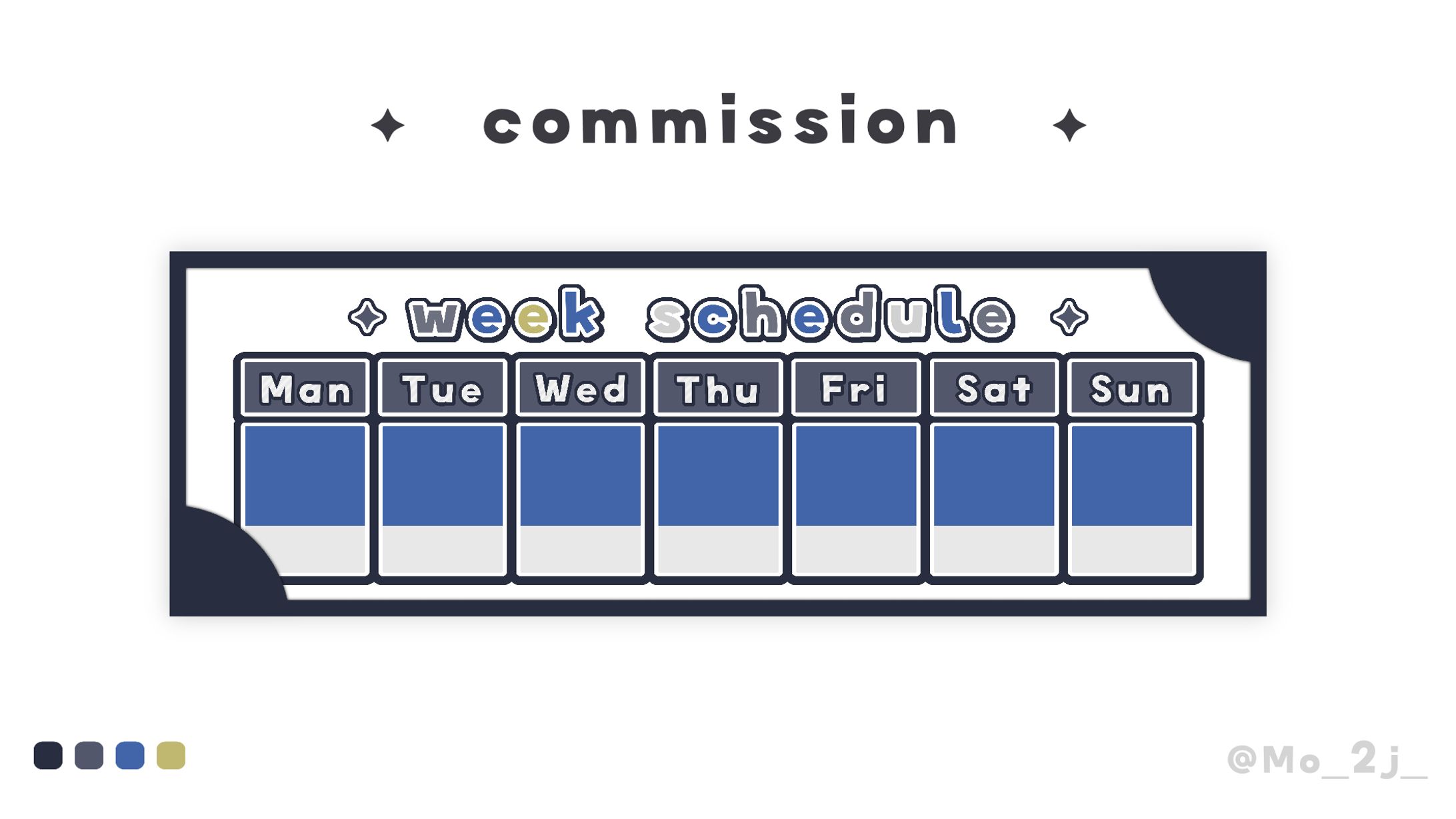 スケジュール表 / Mo²-1