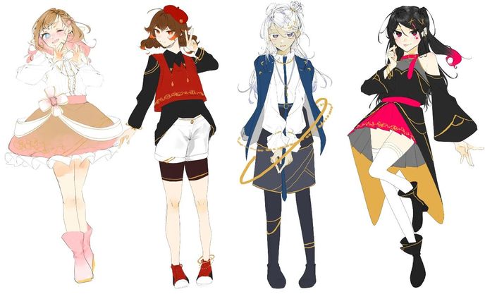 Twitterで作ったフォロワー様擬人化まとめです