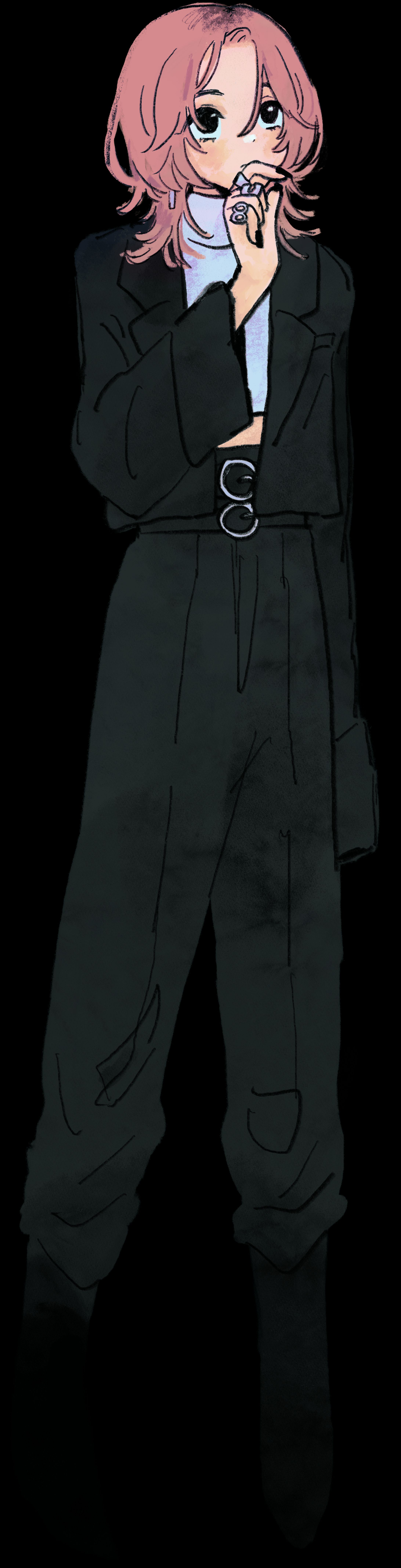 キャラクターデザイン/立ち絵（女性）-1