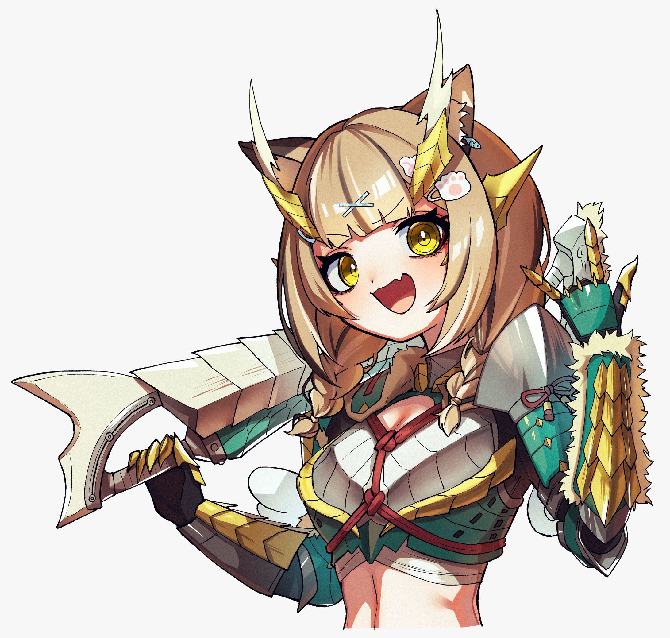 寝恋しらす モンハンイラスト-1