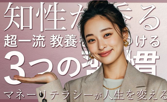 大人っぽくて上品なビジネス系サムネイル