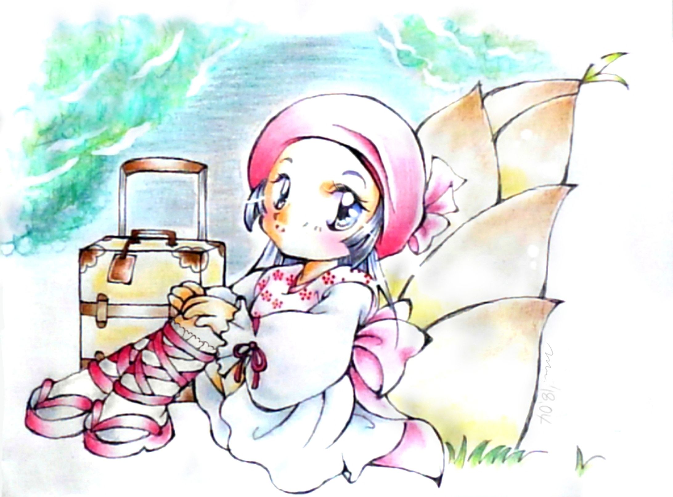 竹の子の妖精（アナログ）-1