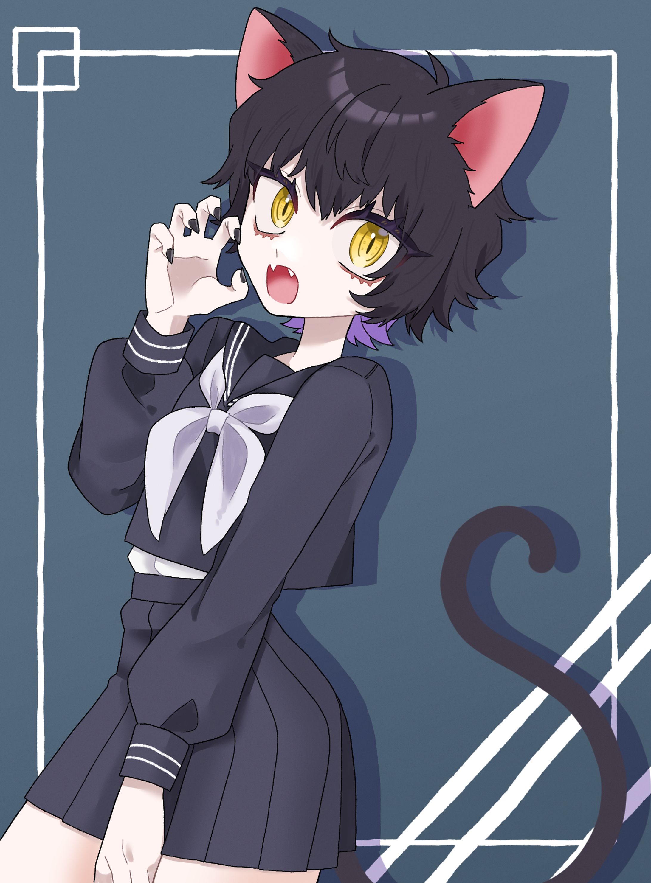 【創作】猫女子-1