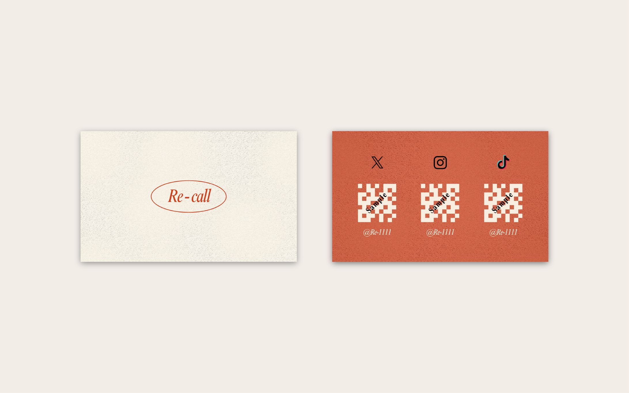 カード(名刺) / バンド-1