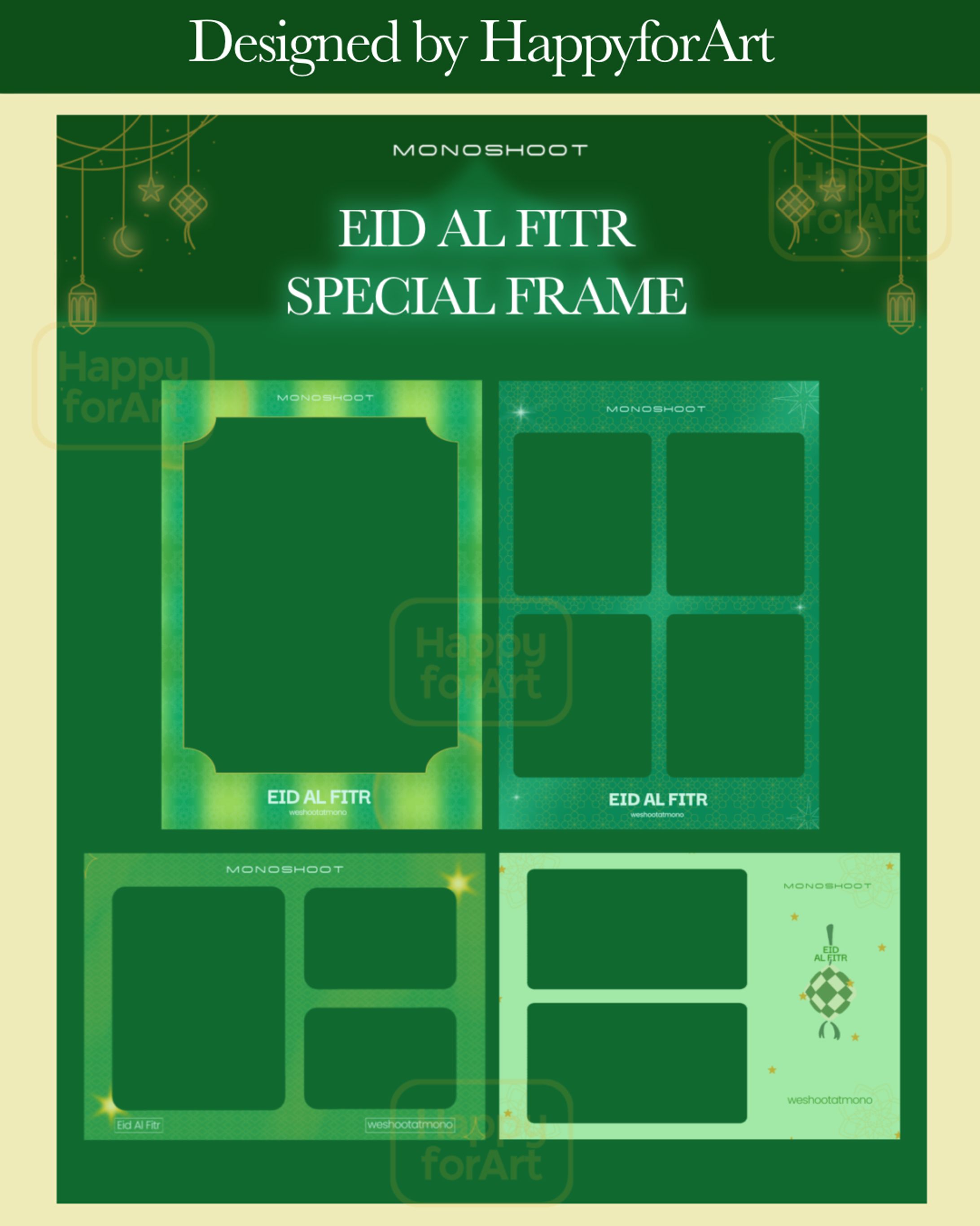 5R photo frame Idul Fitr theme + feed for promotion on IG (for monoshoot)-1