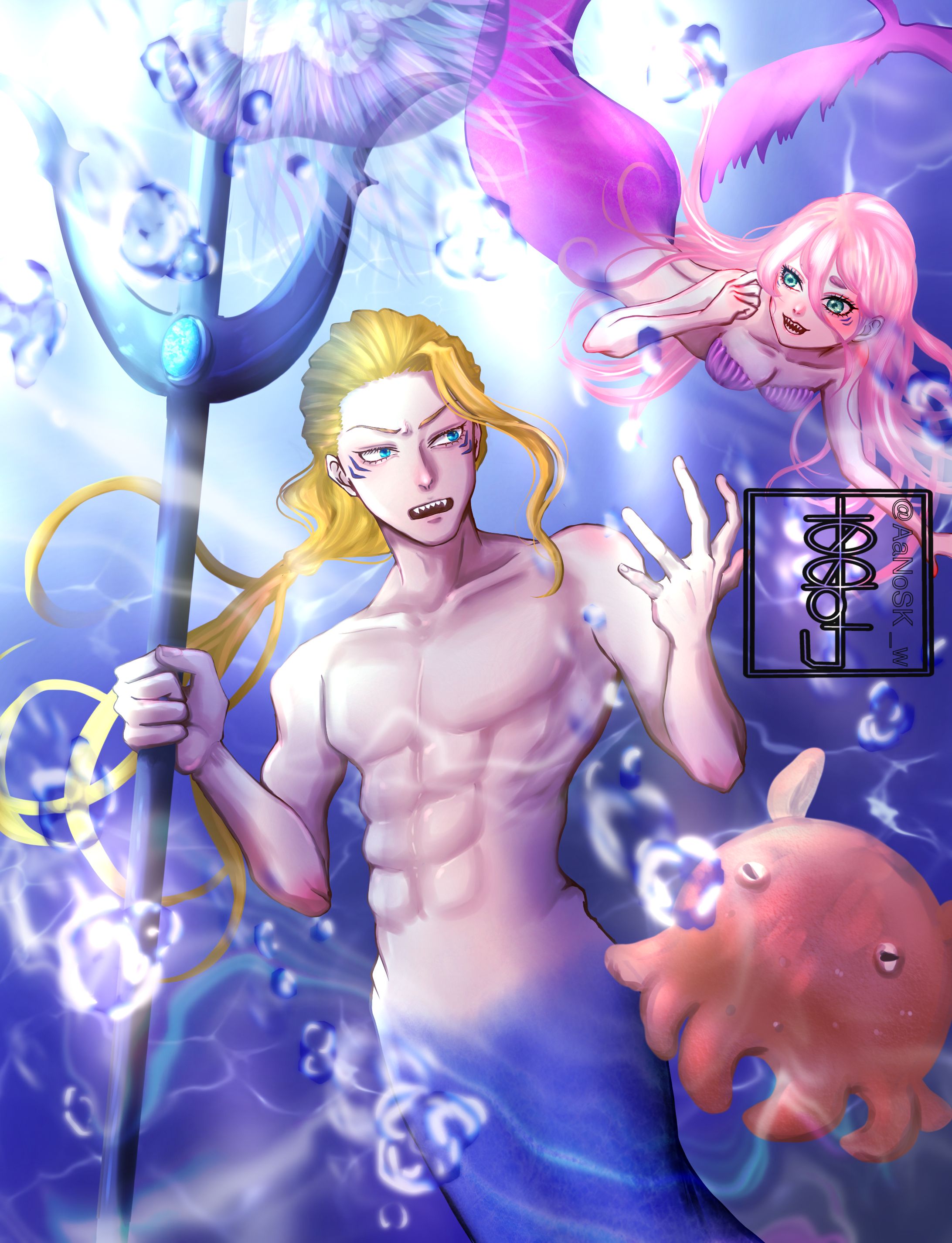 小説表紙 挿絵サンプル-1