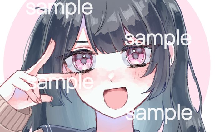 依頼絵、きれい系