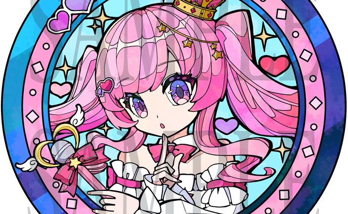 缶バッジ用イラスト