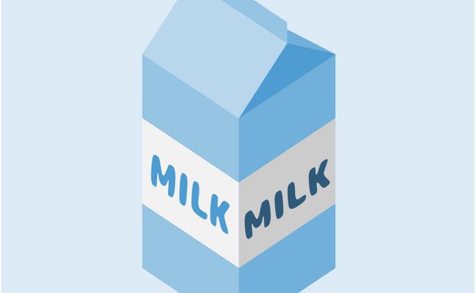 【Isometric】milk