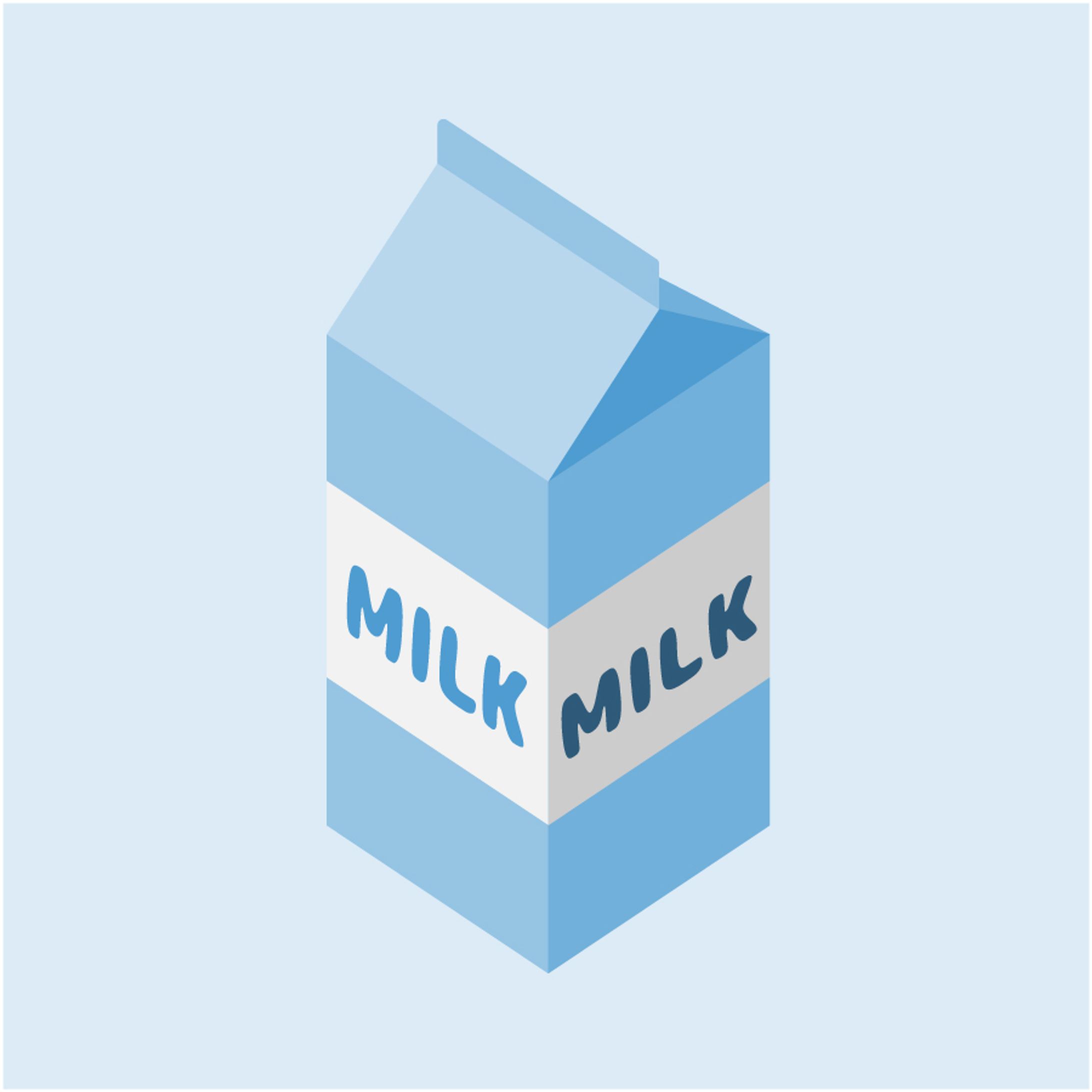 【Isometric】milk-1