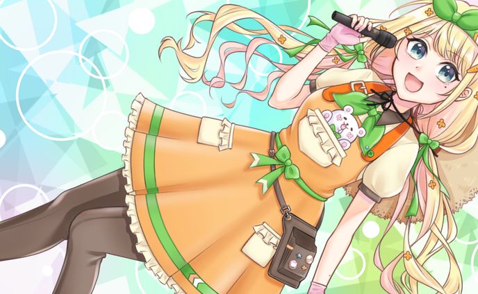 comet歌ってみた動画用イラスト