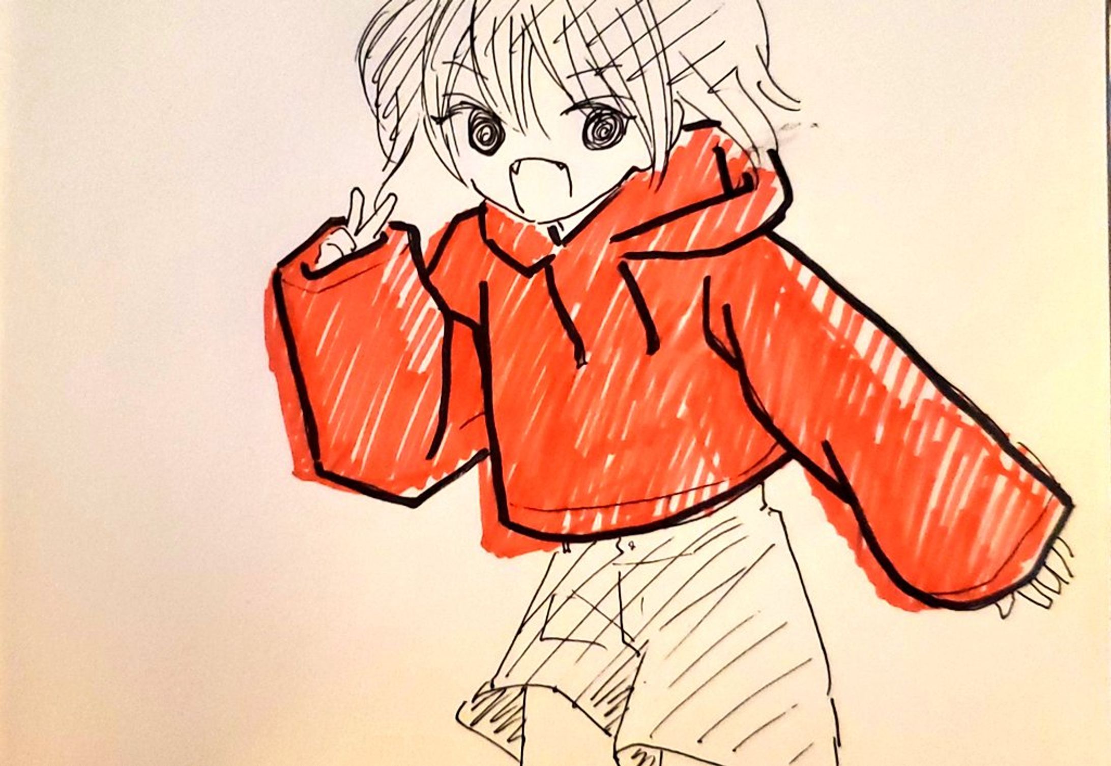  かわいいパーカー-1