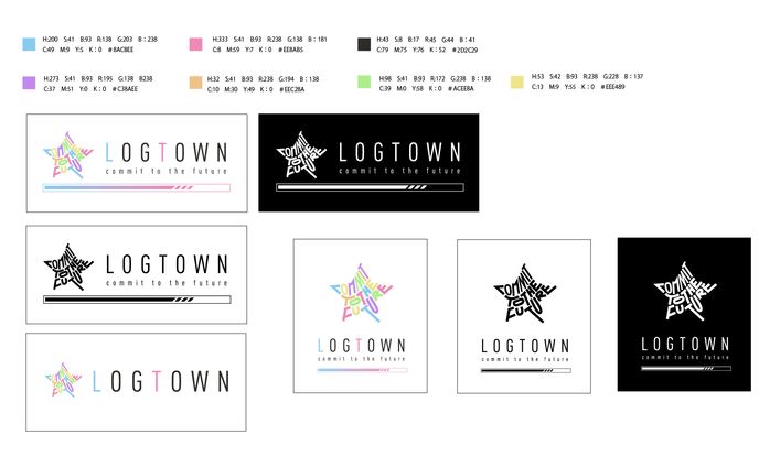 LOGTOWN様　ロゴデザイン