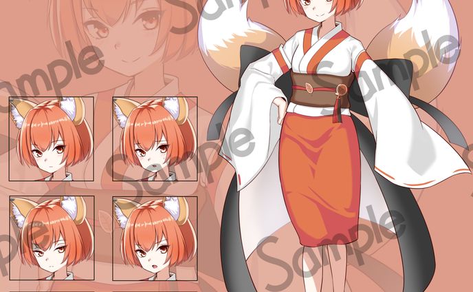 オリジナルキャラクター、dl販売(オリジナル)