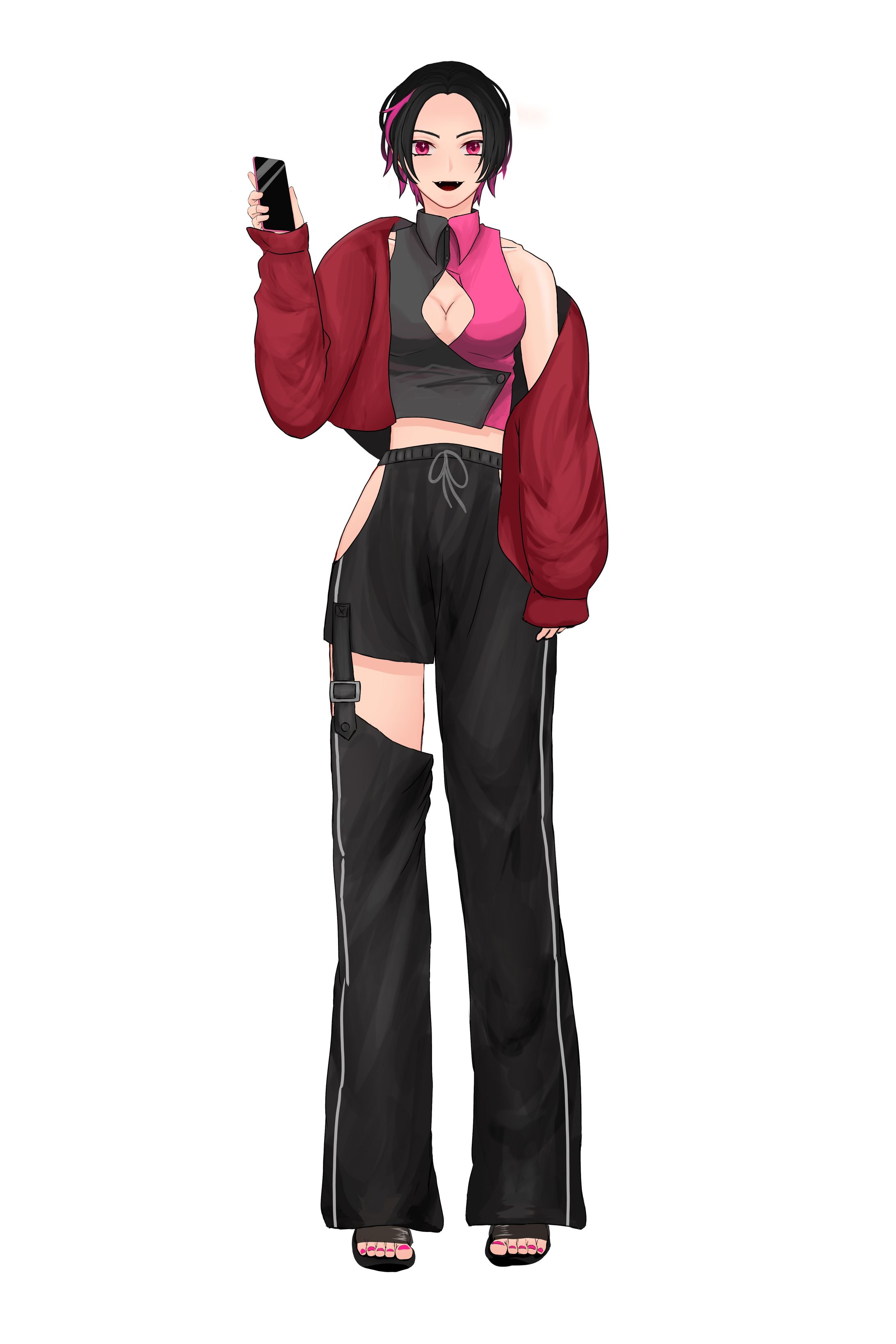 Live2D用オリジナルキャラ-1