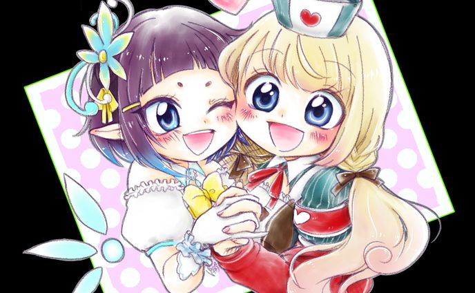 【FAN ART】るしあ×リヴィ