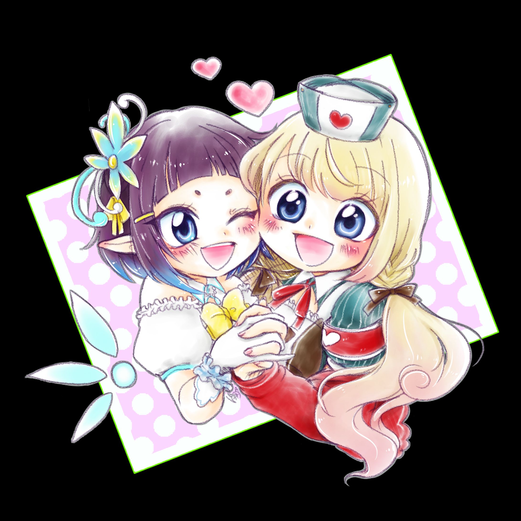 【FAN ART】るしあ×リヴィ-1