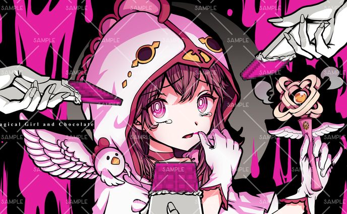 歌ってみた動画イラスト(さゃさゃみぃ様)