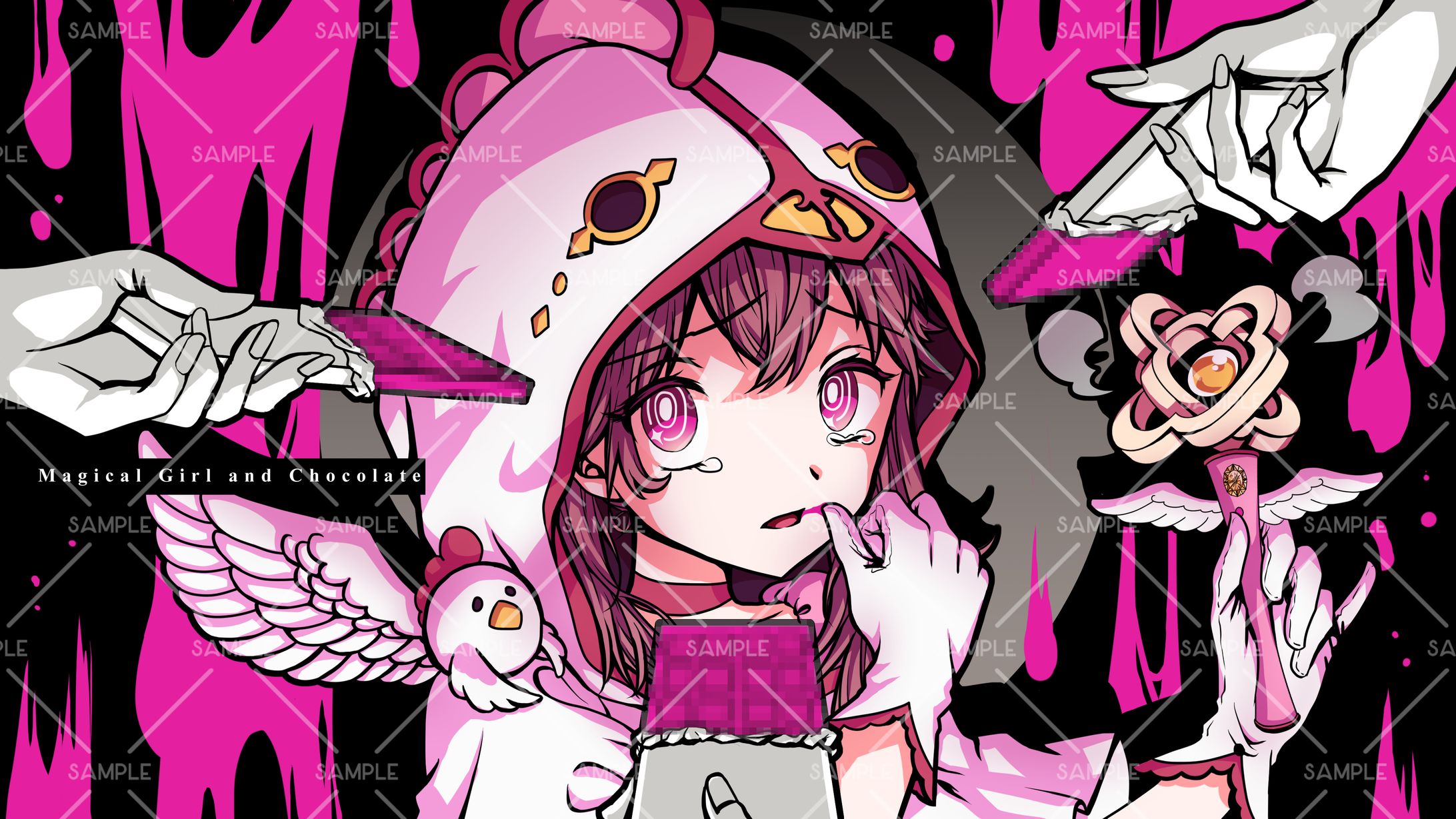 歌ってみた動画イラスト(さゃさゃみぃ様)-1