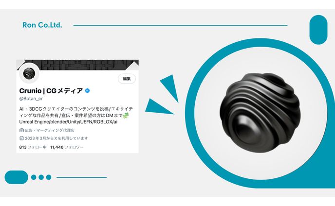 CGメディア　アカウント