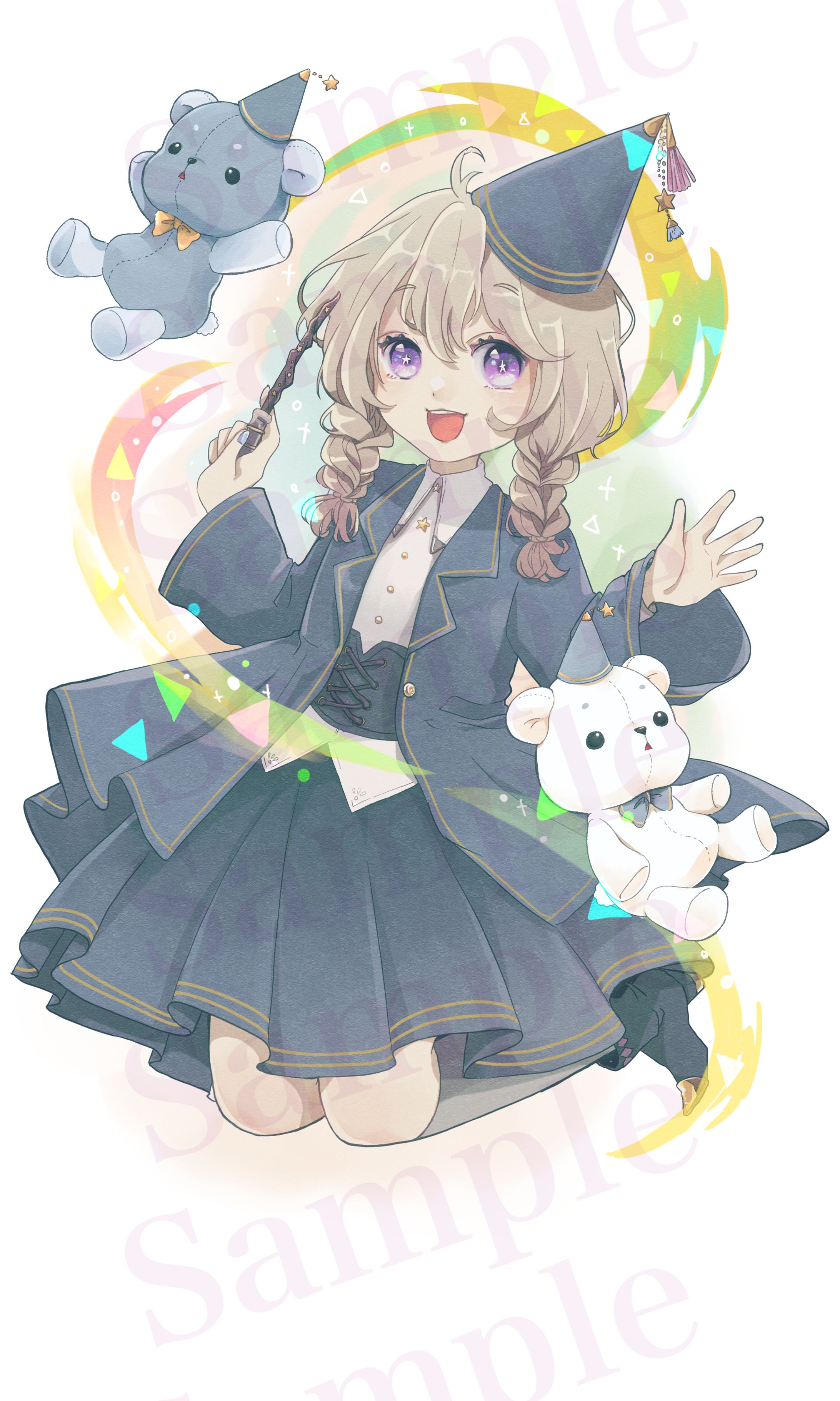 魔法使いキャラクターイラスト-1