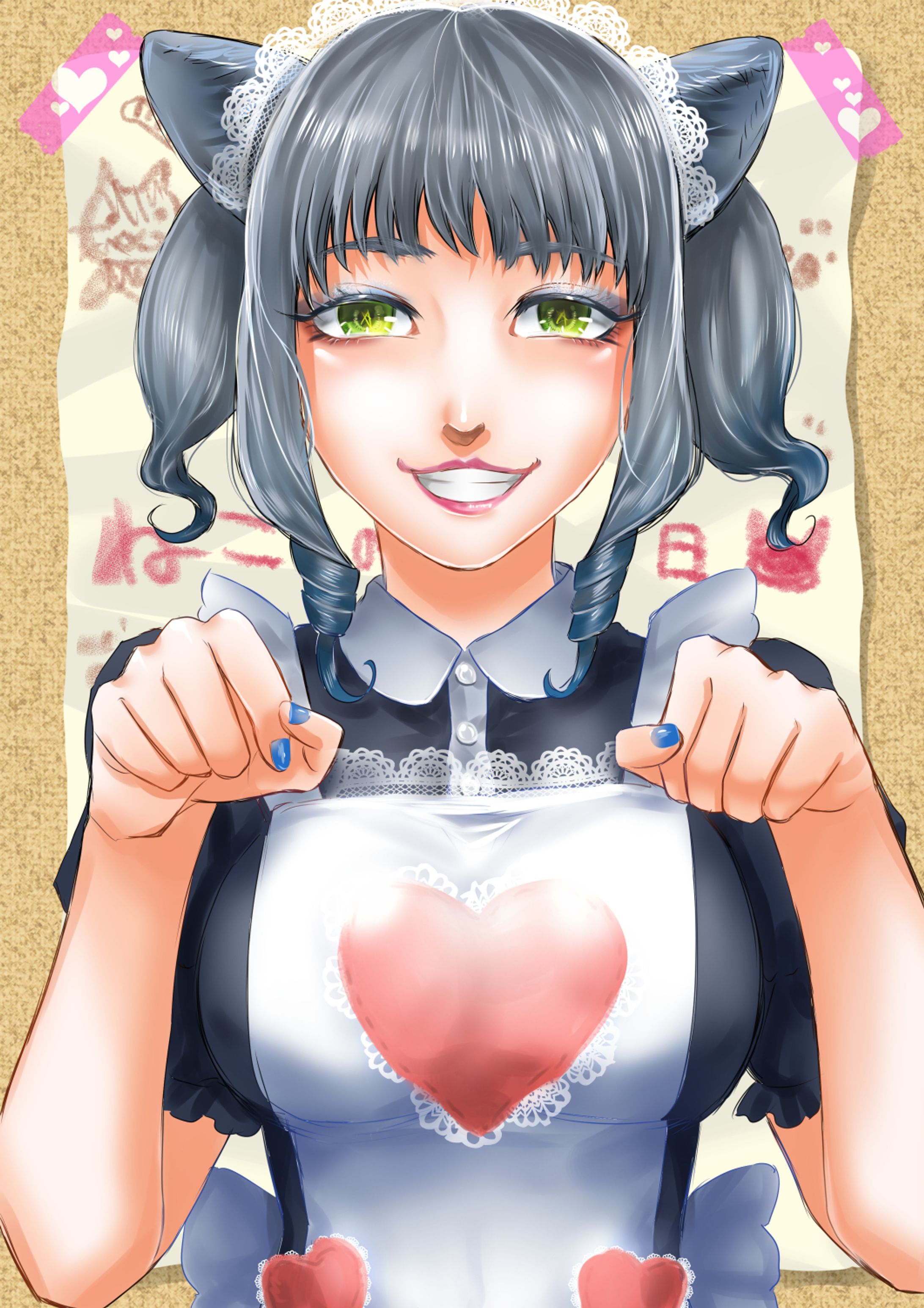 猫耳メイド-1