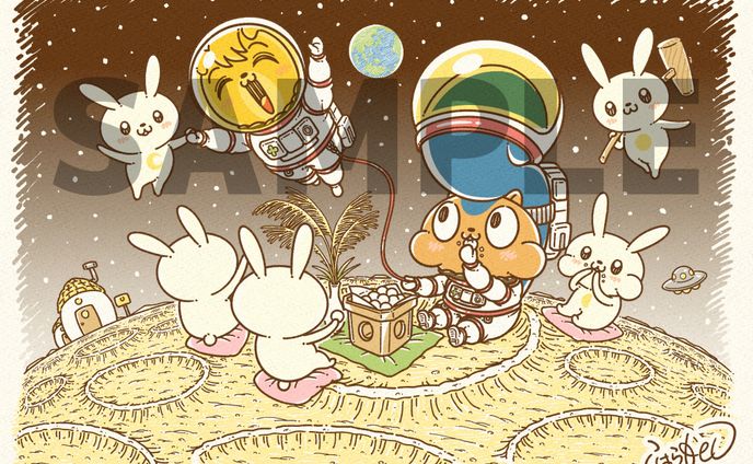 漫画家、イラストレーター、ポストカード
