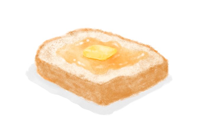 はちみつバタートースト