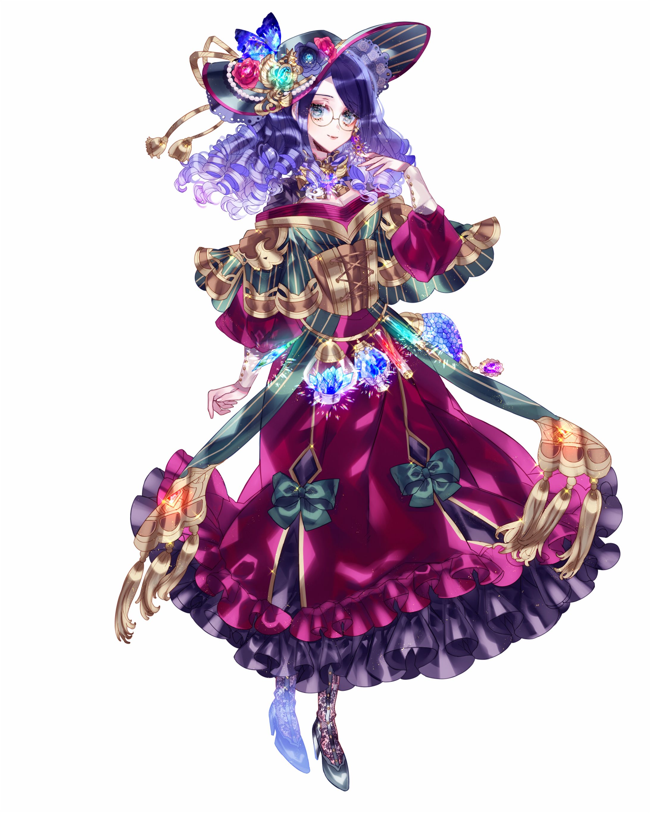 「KnightCaseFiles」立ち絵/トファーフ女衣装差分有-1