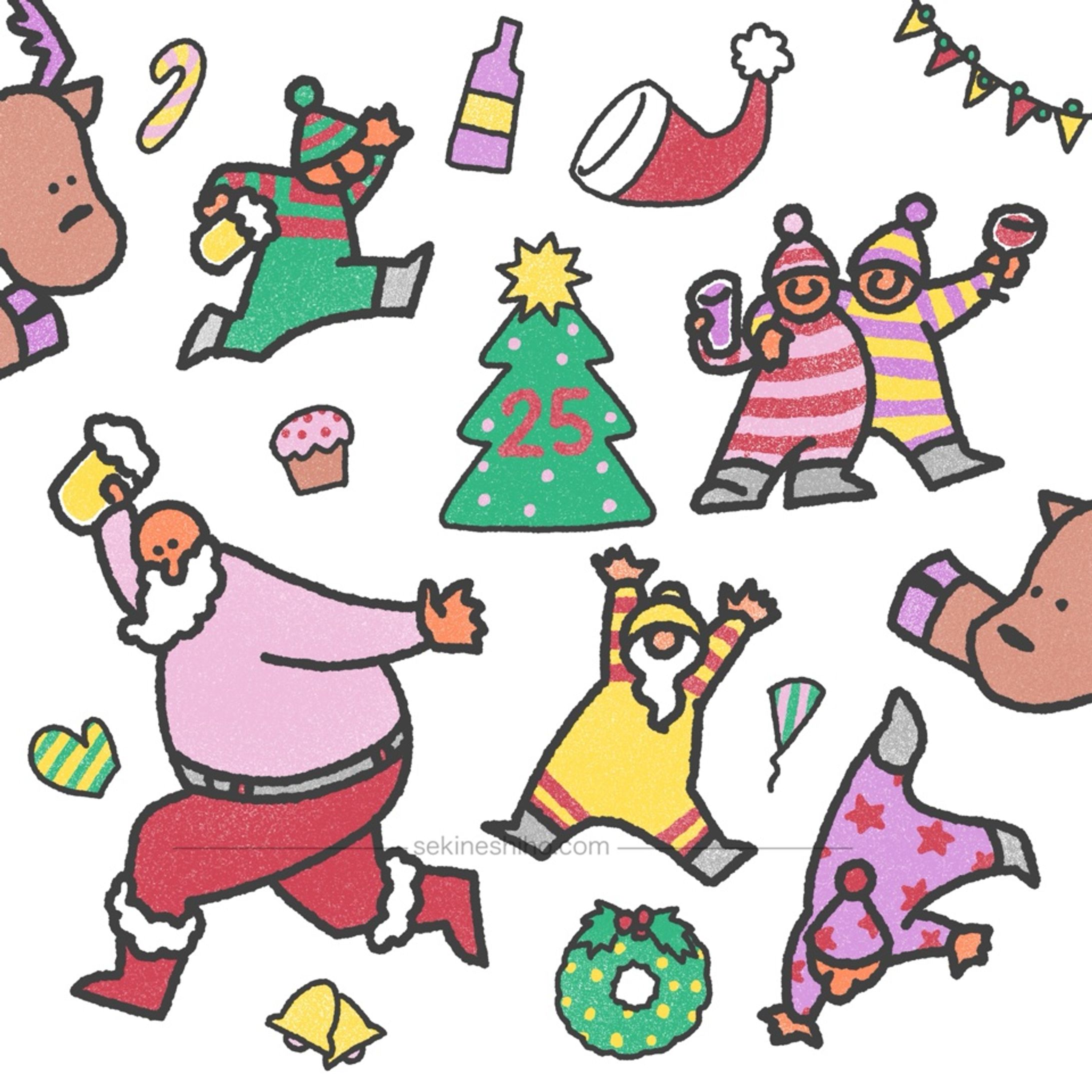 クリスマスイラスト-1