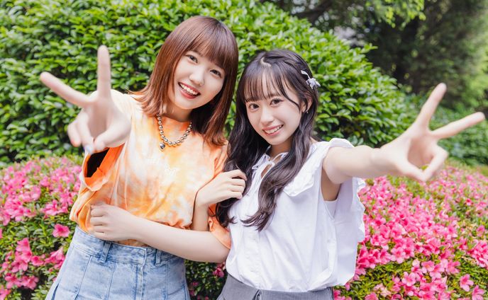 「ガラスガール」にて、クマリデパートの南カンナ様、百彩リコウ様のインタビューを担当しました