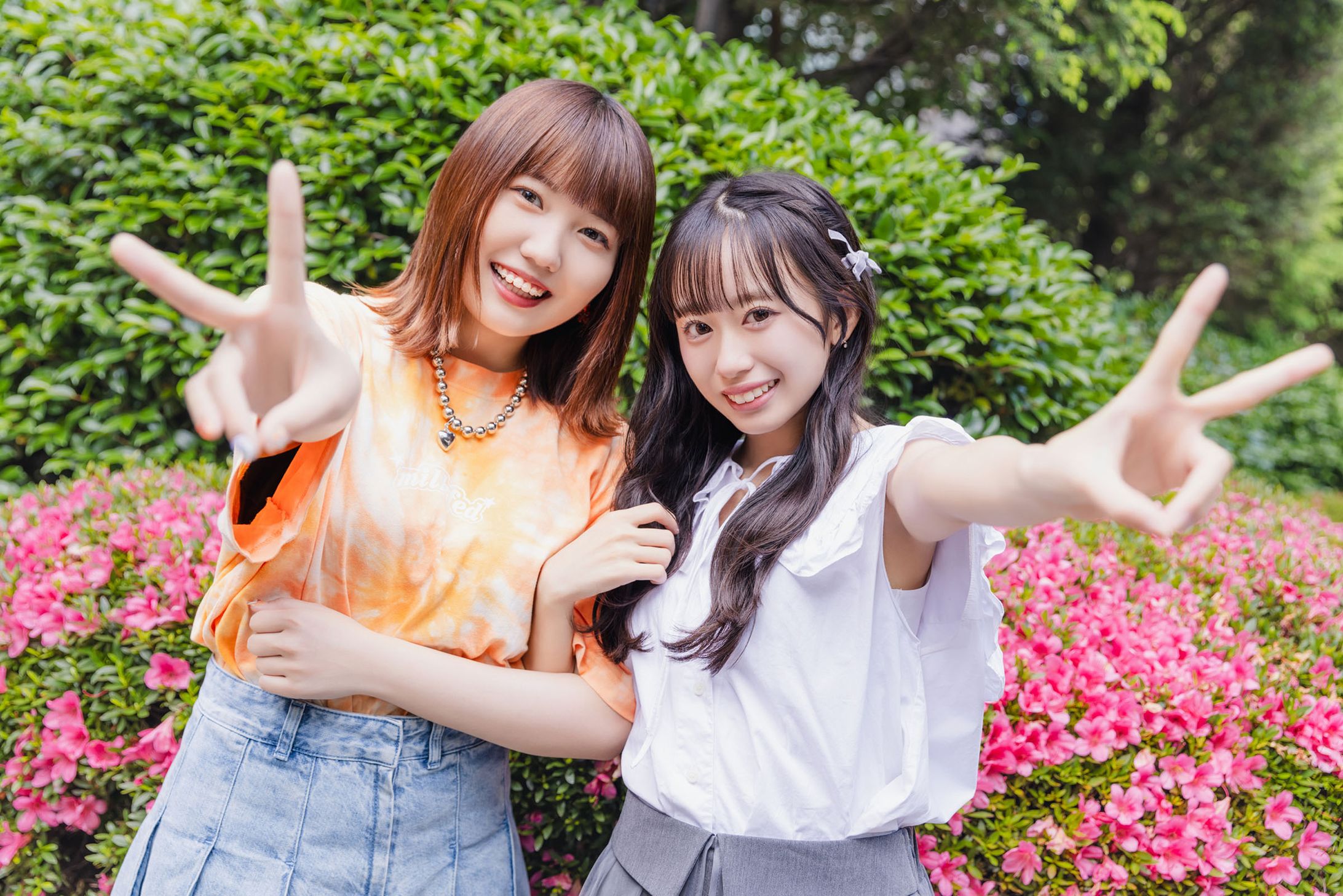 「ガラスガール」にて、クマリデパートの南カンナ様、百彩リコウ様のインタビューを担当しました-1
