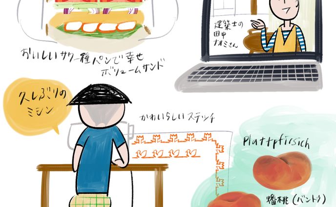 おカッパさんの暮らし絵日記 in ベルリン(7/1) 