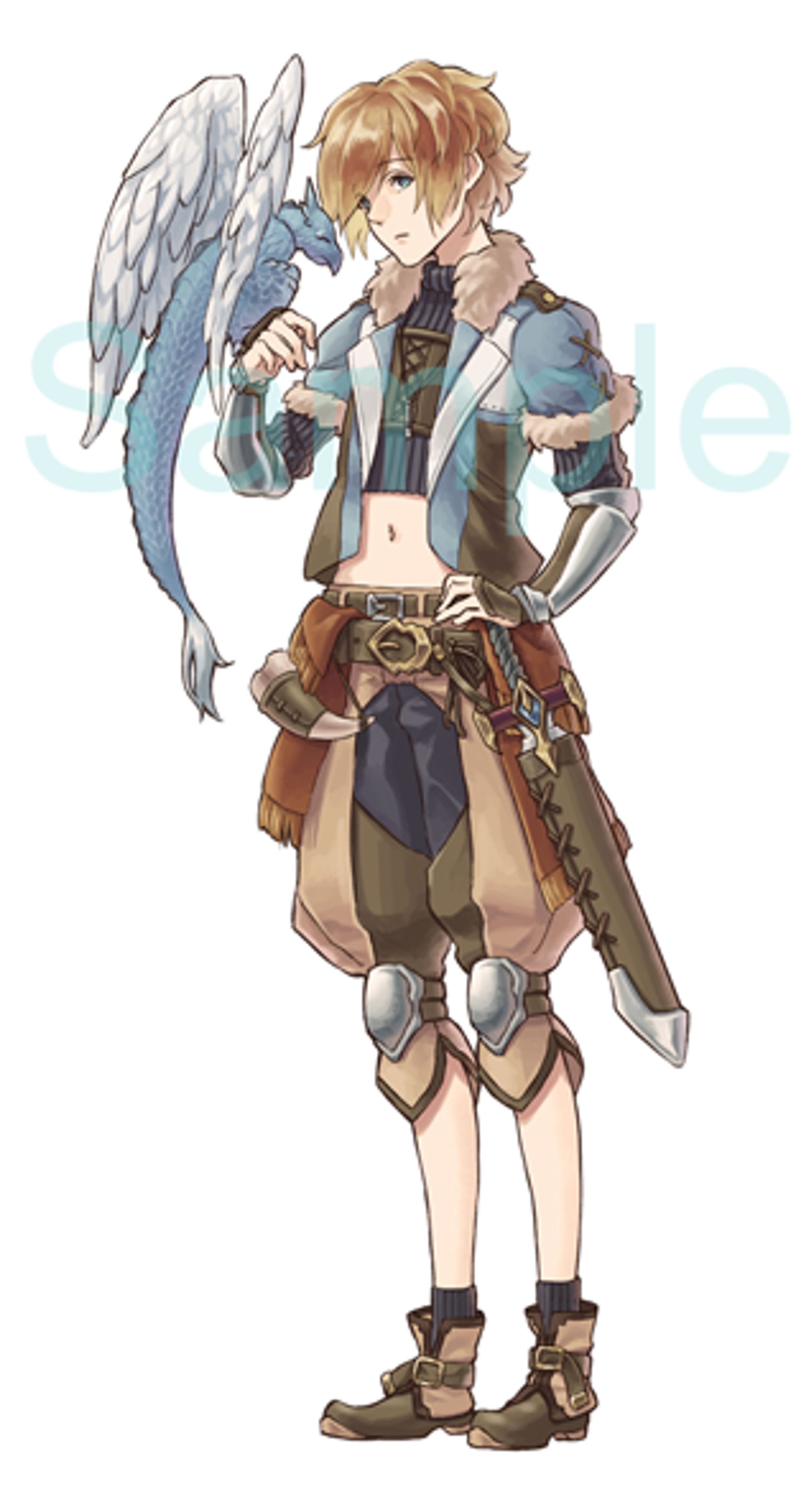 ファンタジー少年立ち絵-1
