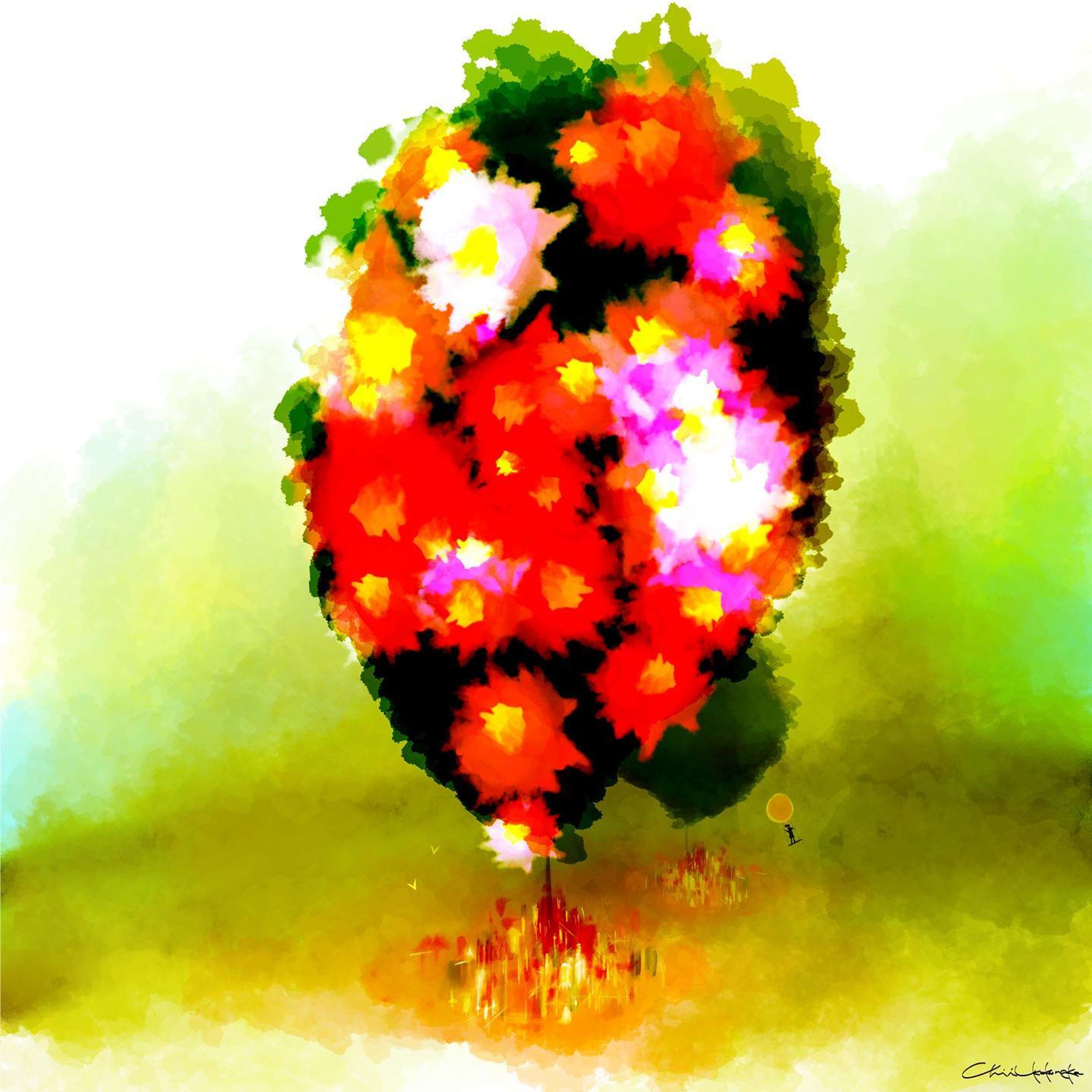 To The Flower City 

#artwork
#illustration
#キリトリセカイ
#アート
#絵-1