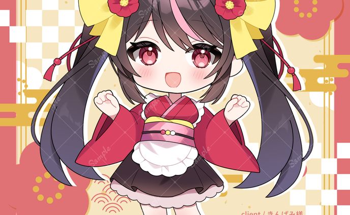 ミニキャライラスト/きんぱみ様