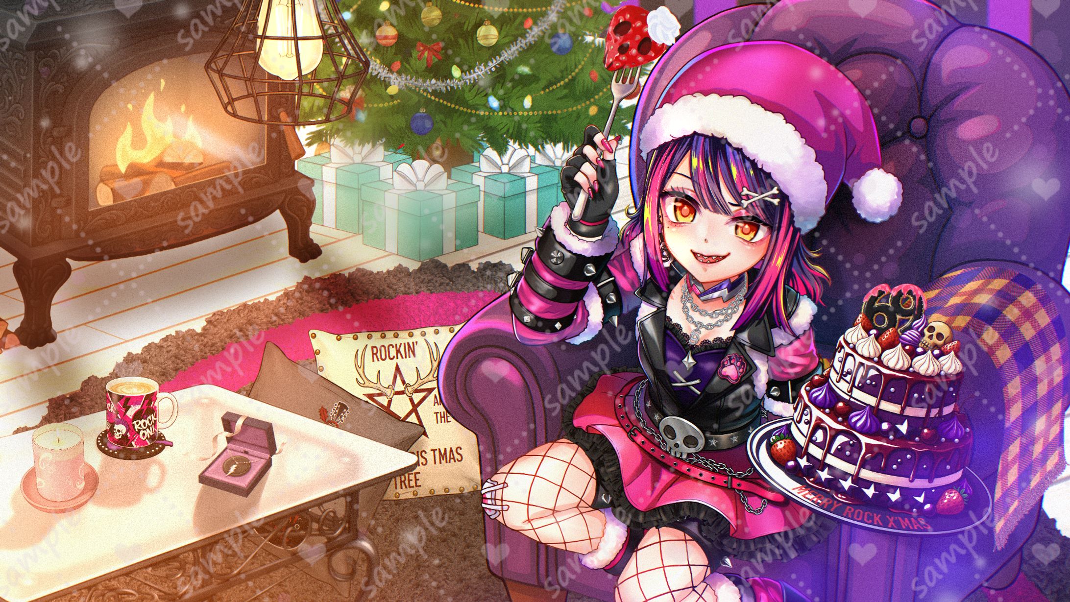 ろっくちゃんクリスマス仕様-1