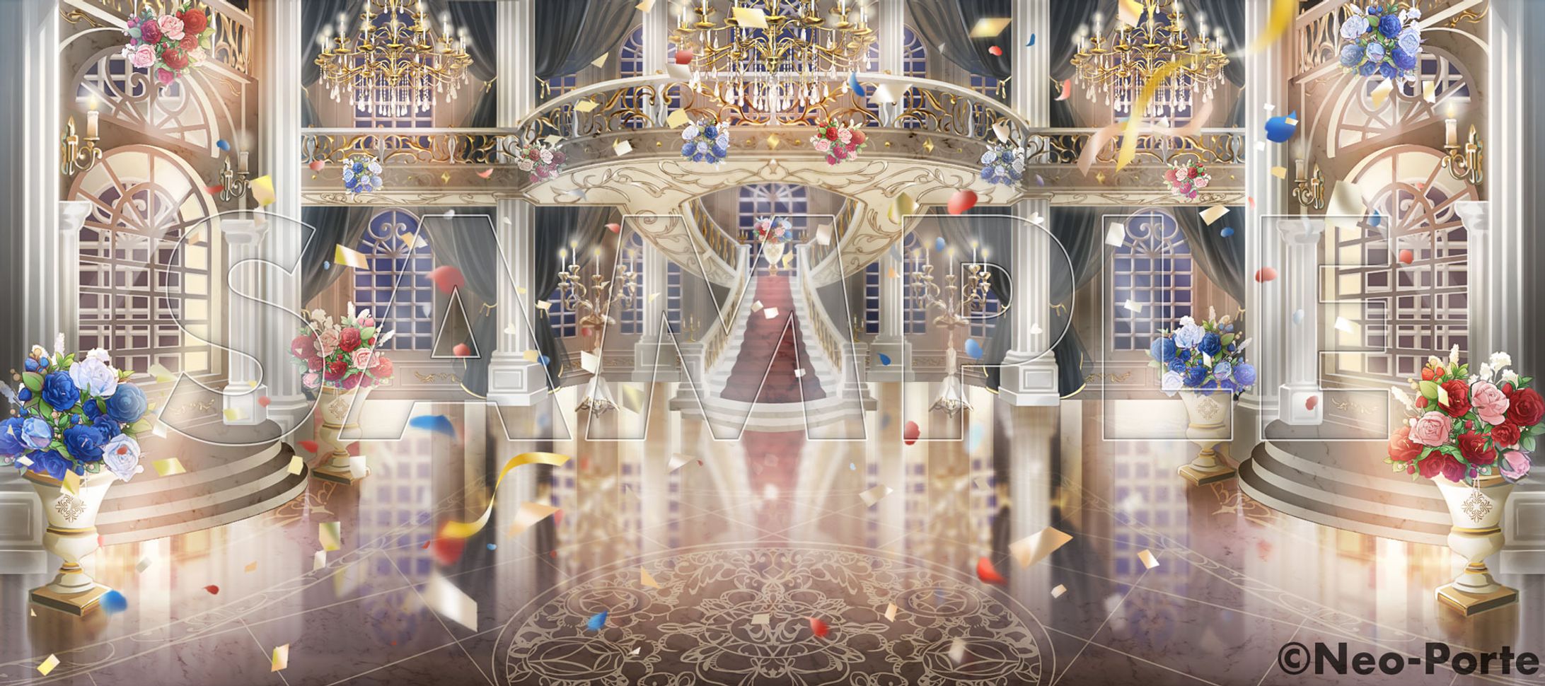 背景｜ネオポルテ4期生2周年記念グッズ-1