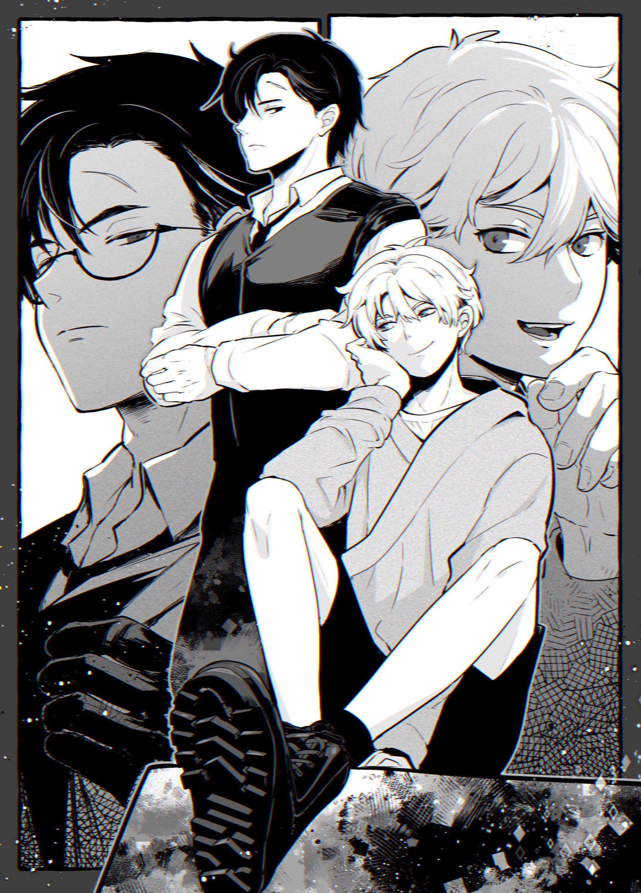 モノクロイラスト-1