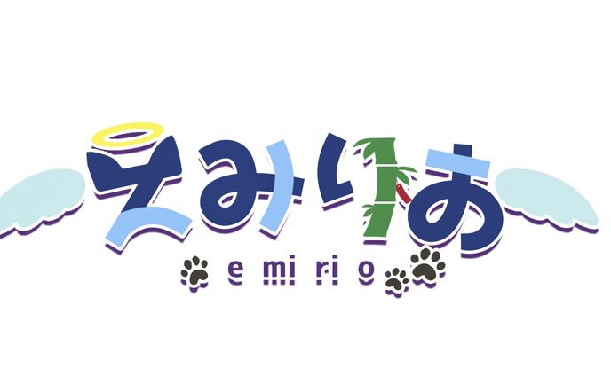 映像、お名前ロゴ