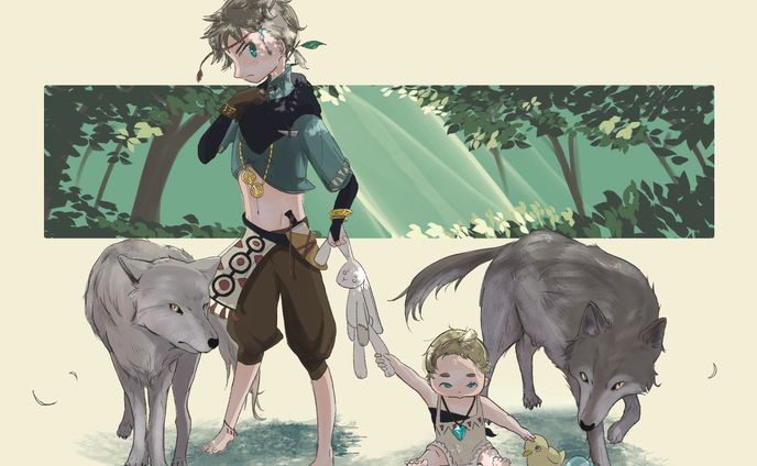二次創作、男性キャラクター