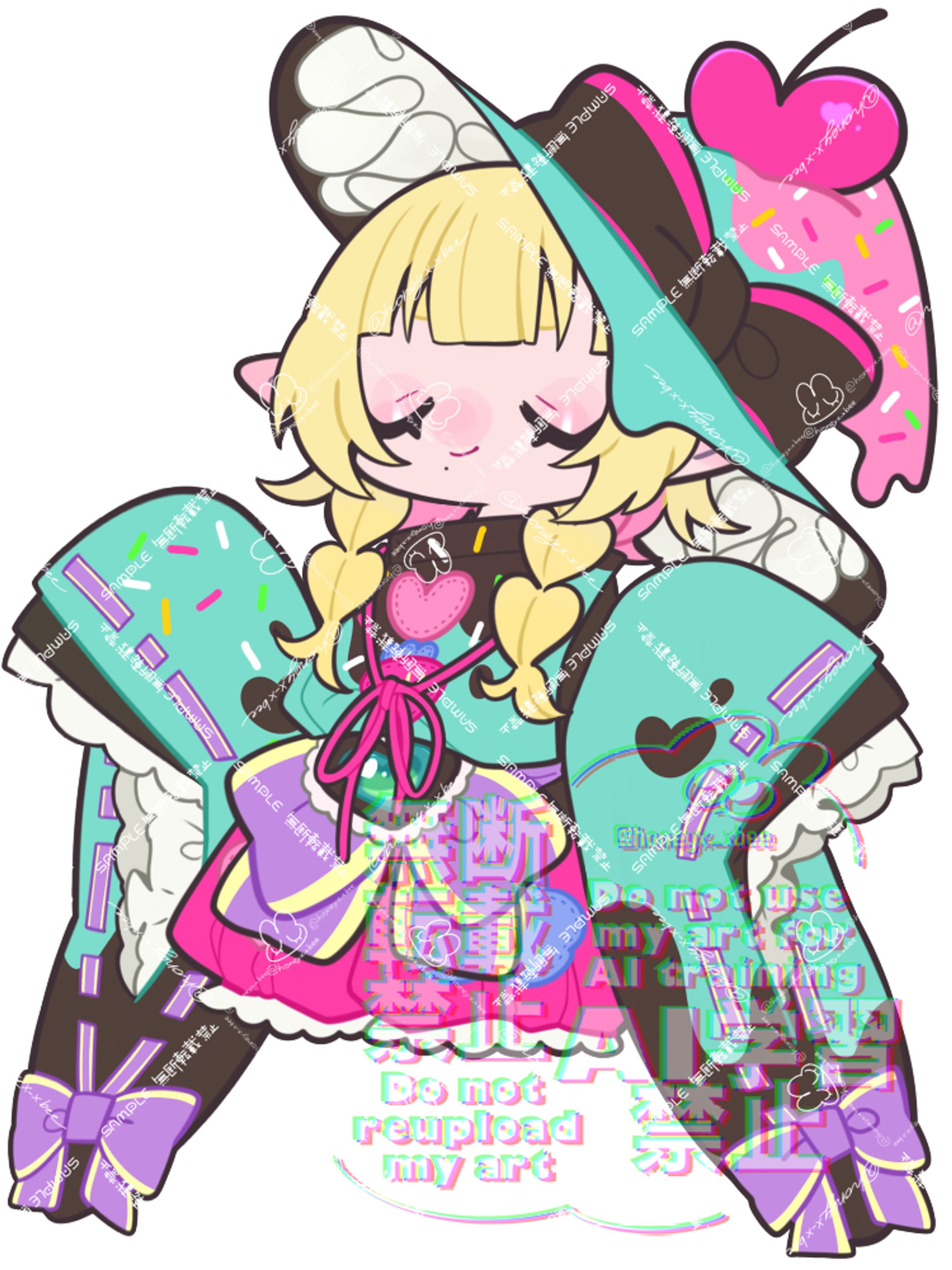 めるとるーちぇ様 PNGtuber用イラスト-1