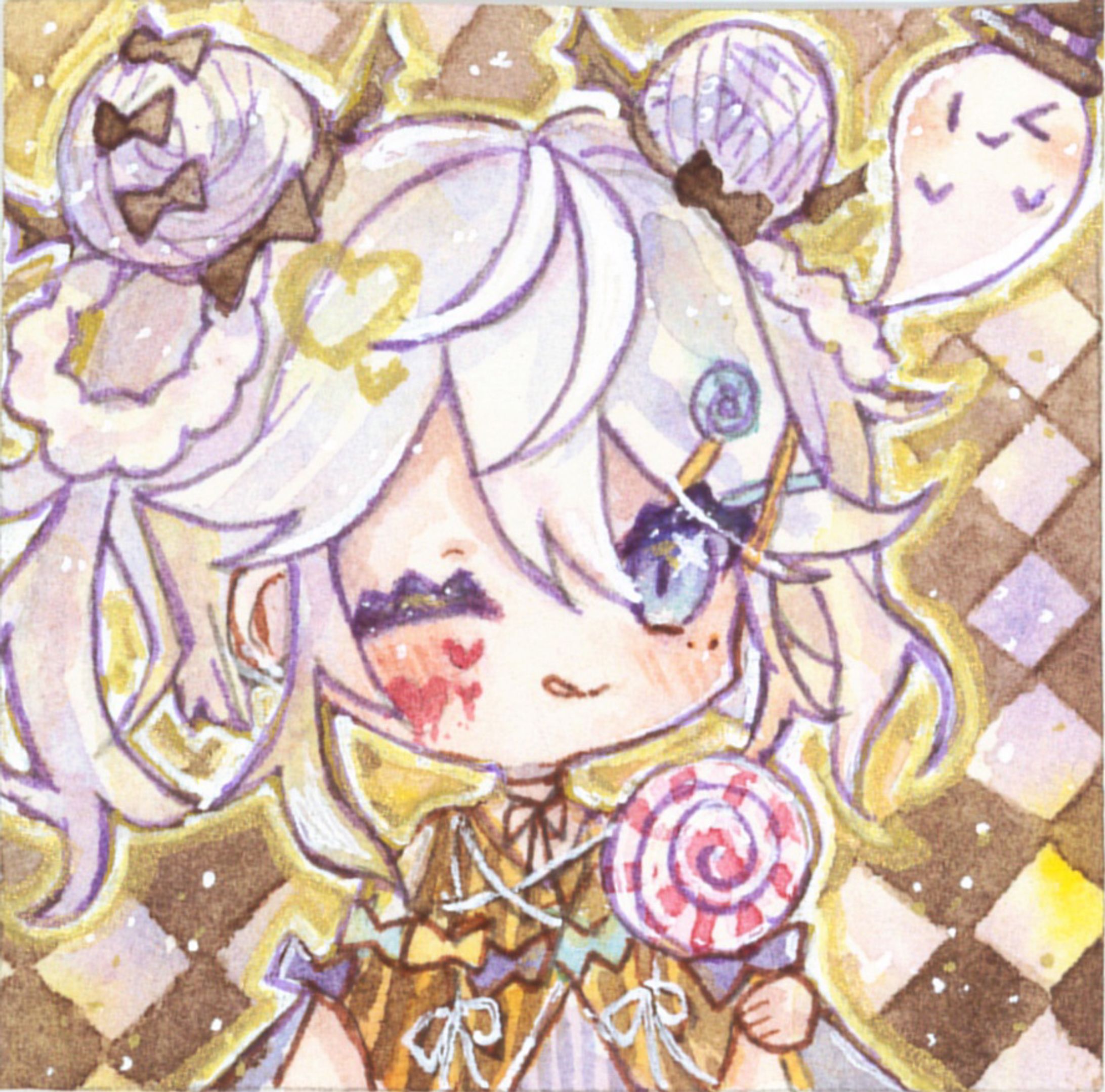 【OC】watercolor＊透明水彩-1
